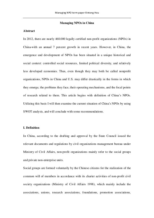 Term paper on china essay on china today